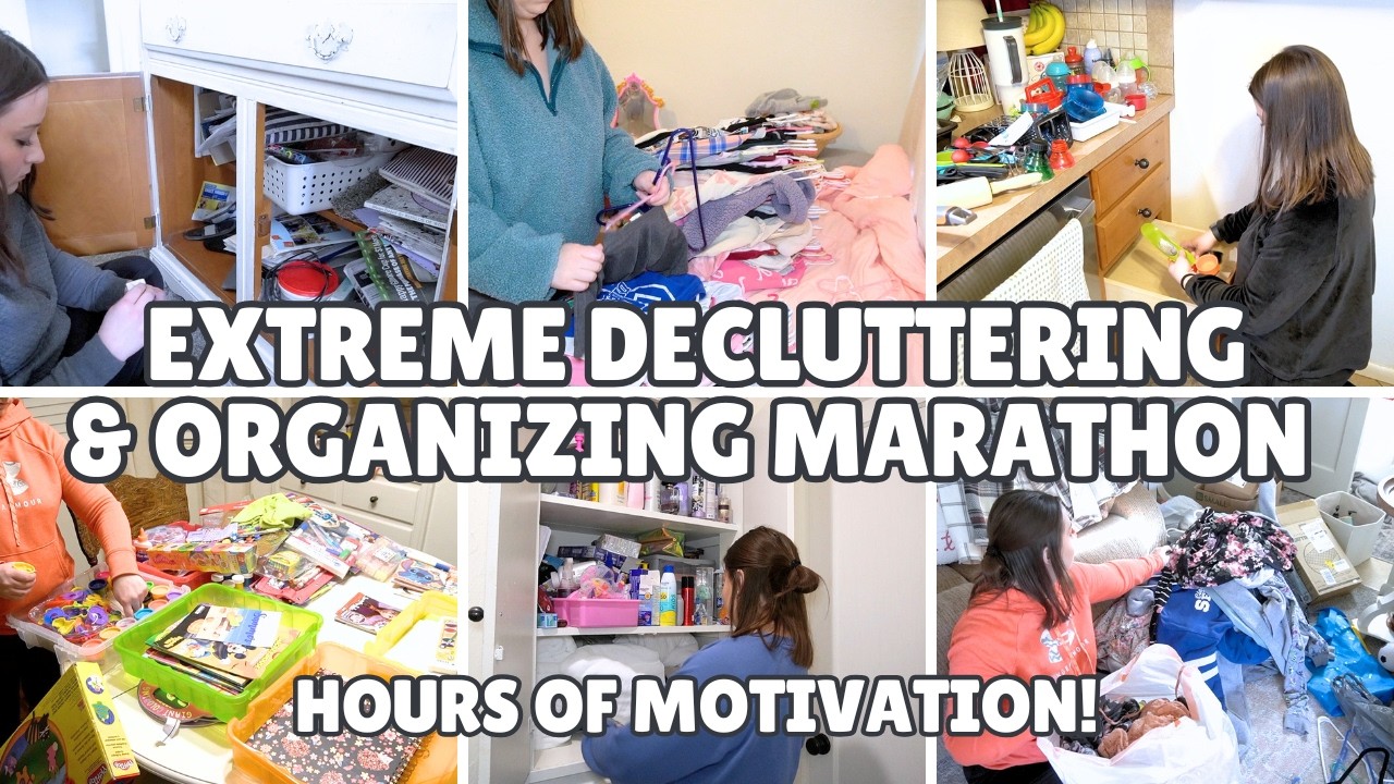 EXTREME Declutter Marathon | Whole House Clean, Organize, and Declutter 2026 | EXTREME CLEANING