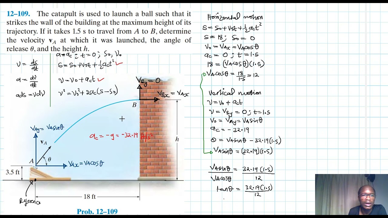 12–109 Kinematics of a Particle (Chapter 12: Hibbeler Dynamics) Benam Academy