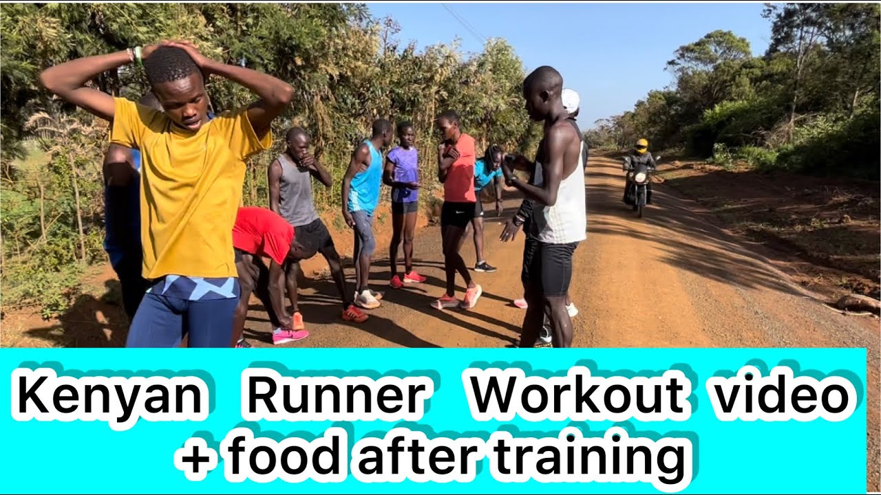 Kenya runner workout or training ke bad ka khana 🥘