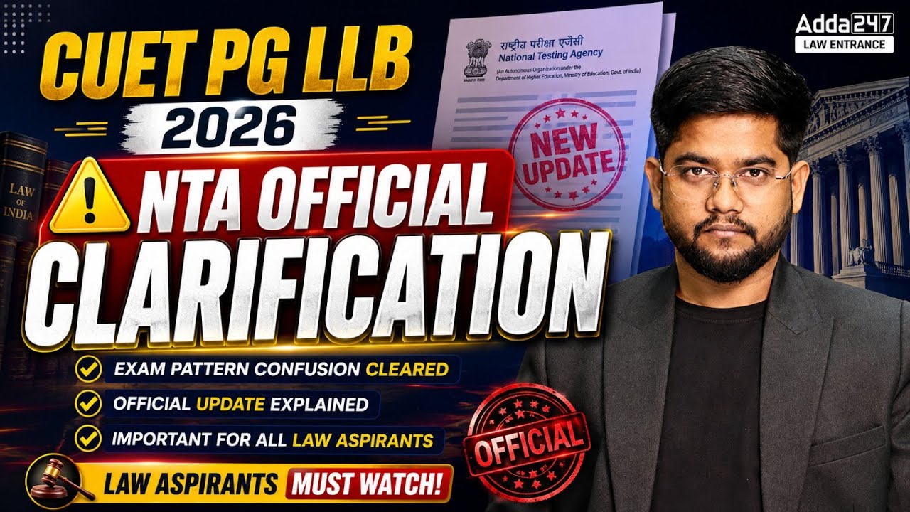 CUET PG LLB 2026 NTA Official Clarification | Exam Updates