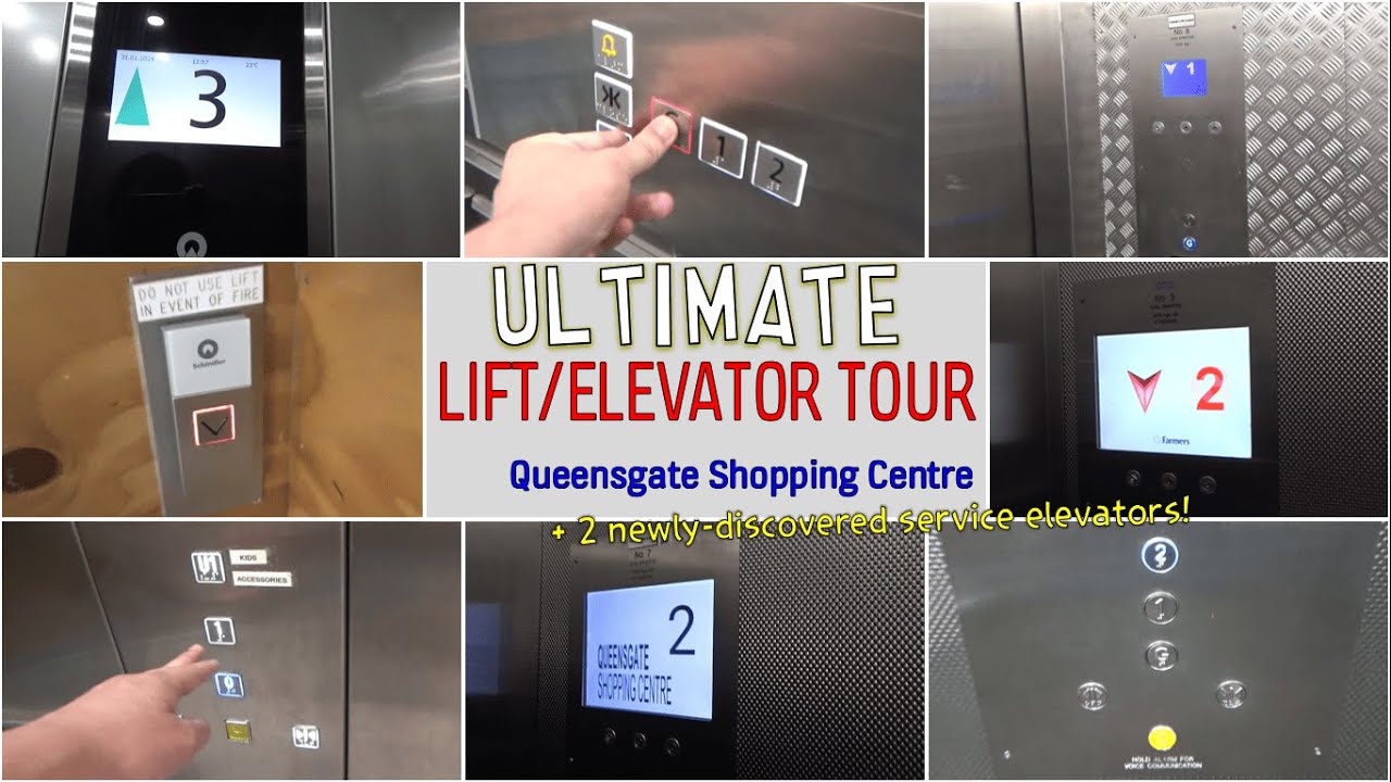 Queensgate Shopping Centre, Lower Hutt | ULTIMATE LIFT/ELEVATOR TOUR!!  (feat. @TheDragonFire123)
