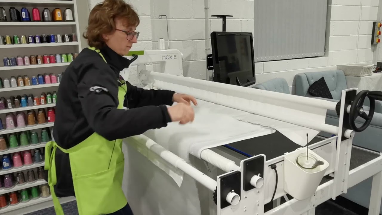 Facebook Live03/2/23 - Setting up for quilting on the Moxie Pro Stitcher Lite - Part 1 in the series