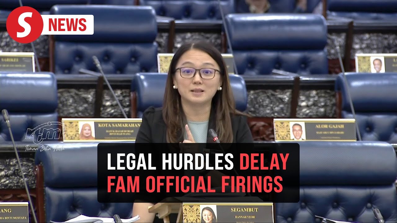 Legal constraints prevent immediate termination of FAM officials, says Hannah
