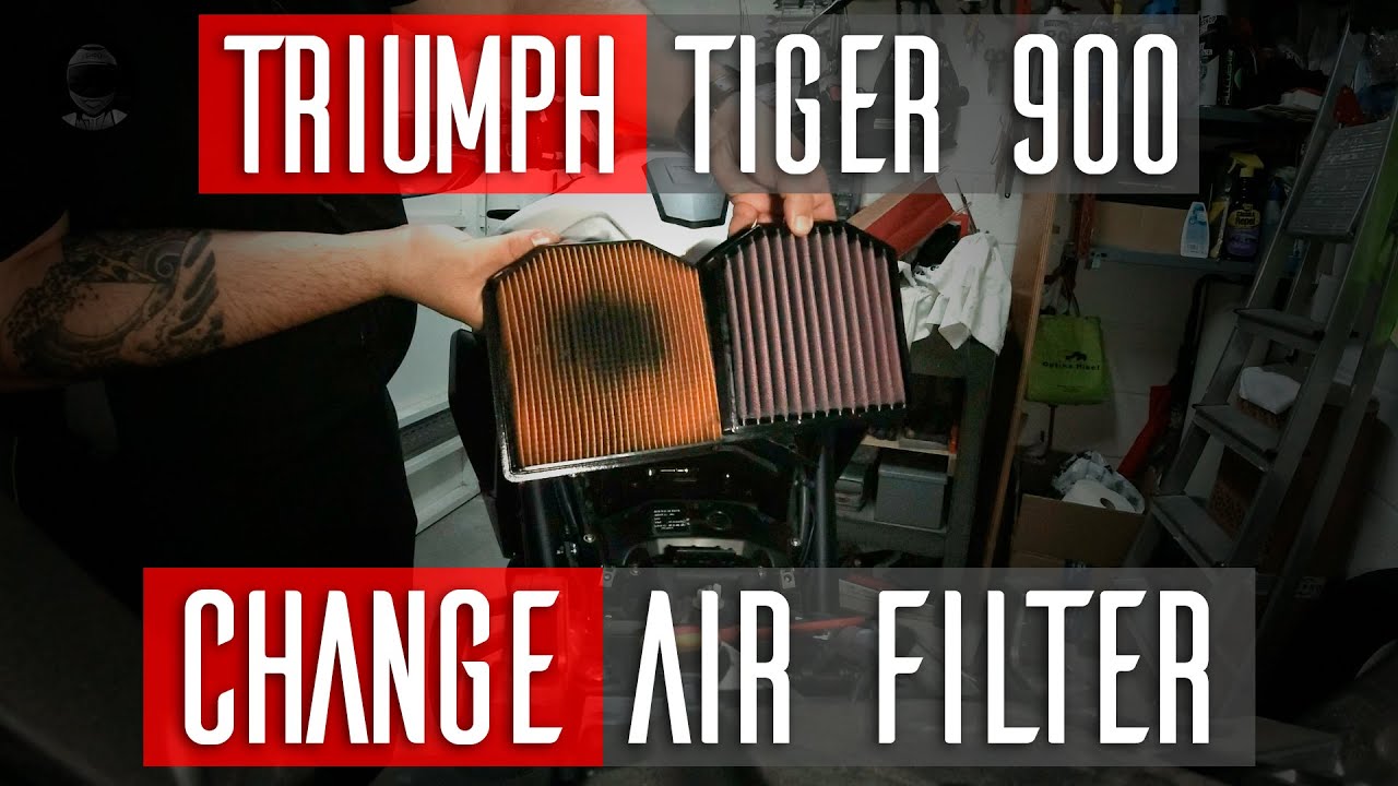 ЗАМЕНА ВОЗДУШНОГО ФИЛЬТРА 2021 Triumph TIGER 900 | ФИЛЬТР ДНК | МОДЫ