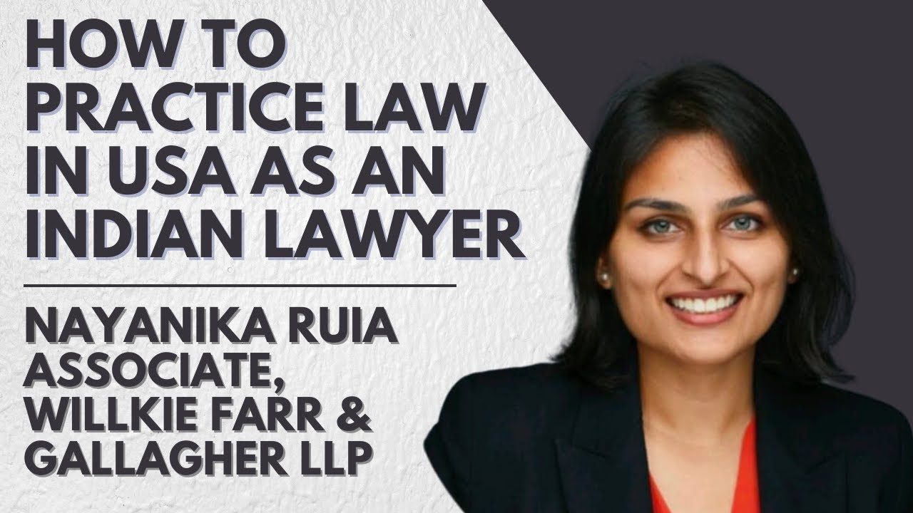 How To Become A Lawyer in USA After Doing Law From India | Ms. Nayanika Ruia | Letter of Law