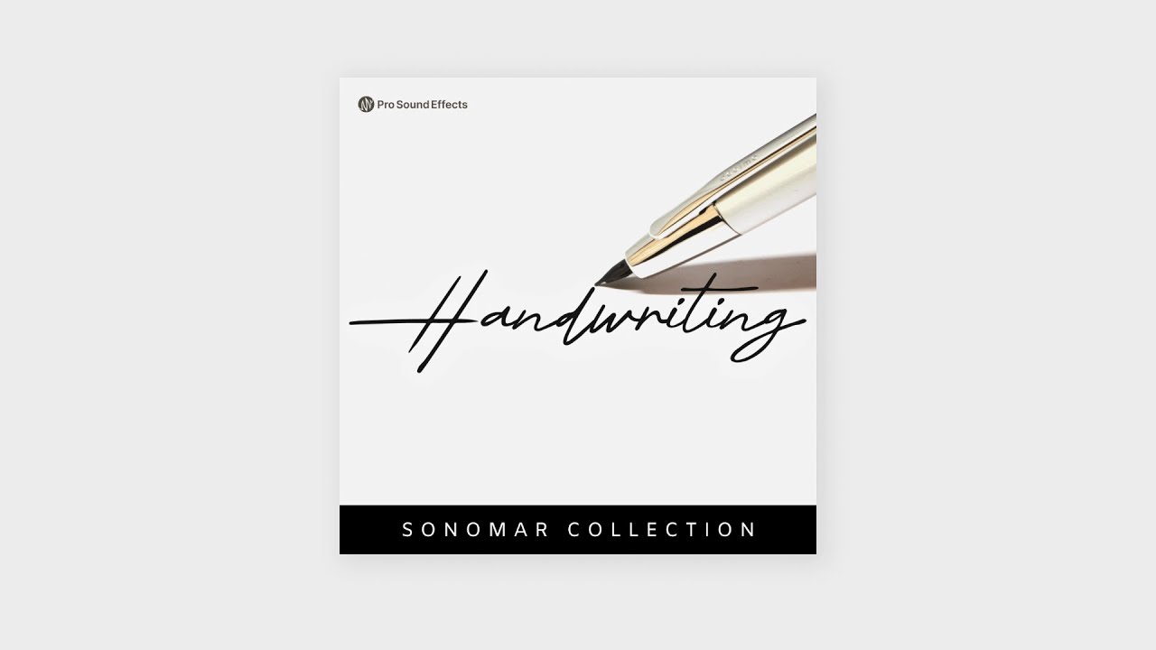 Sonomar Collection: Handwriting - Demo