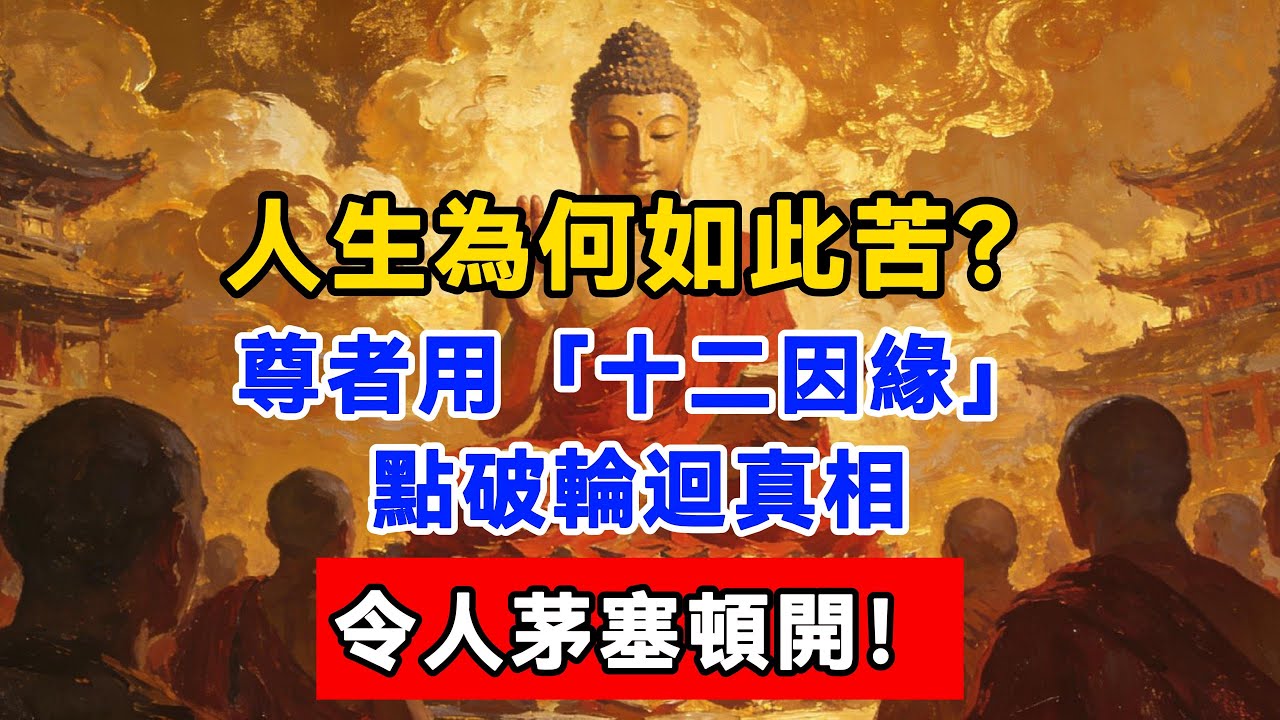 哲學家問舍利弗：人生為何如此苦？尊者用「十二因緣」點破輪迴真相，令人茅塞頓開！#佛陀#佛學#佛教#禪修#佛法智慧#佛教故事#佛教文化#佛學知識 #佛學智慧 #明月禅心