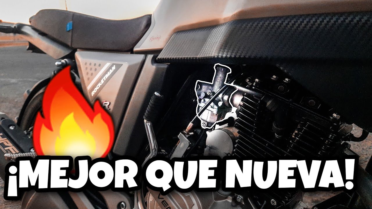 ASI DE FACIL CORRERA MAS TU MOTOCICLETA Rocketman 250 // jeovanni villa.