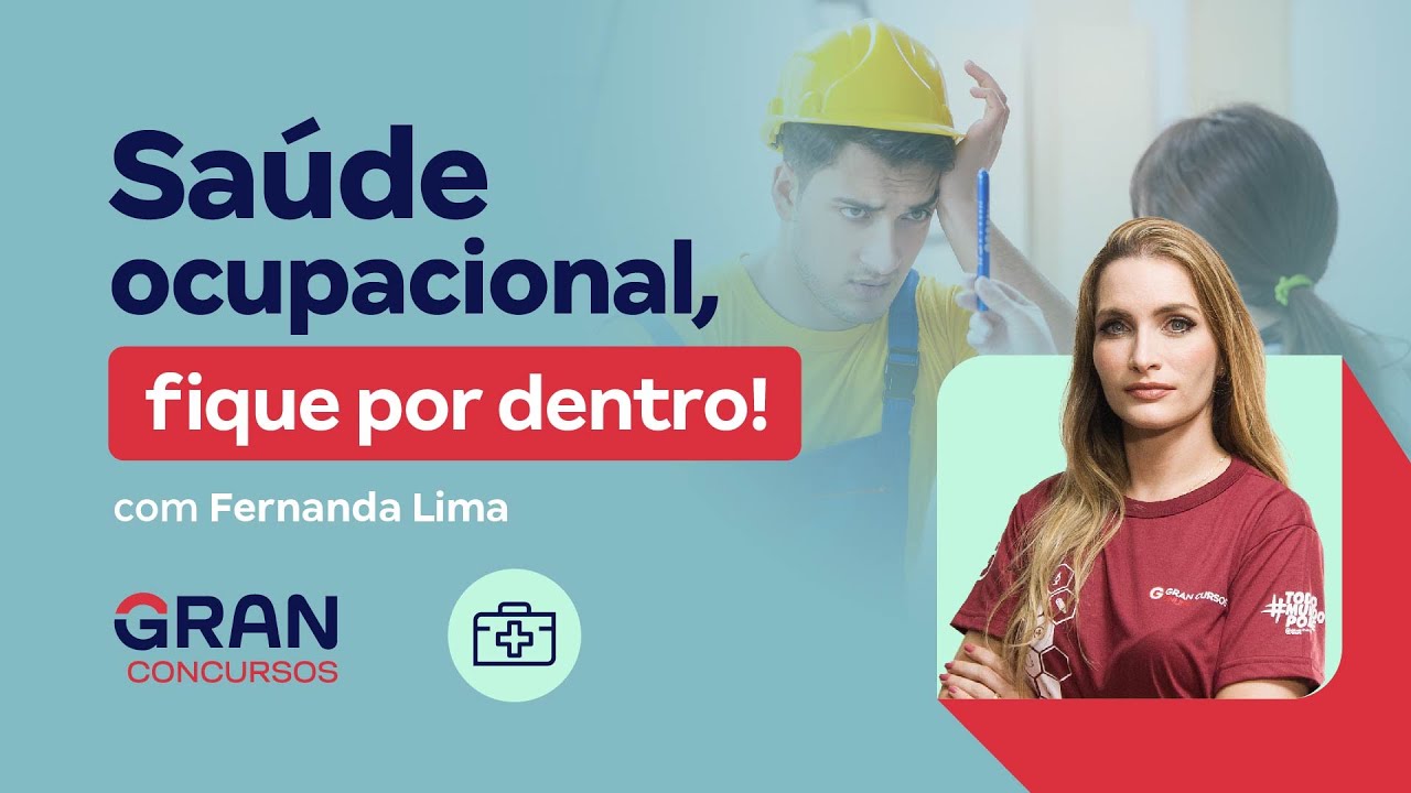 Sa&uacute;de ocupacional, fique por dentro! Com Fernanda Lima