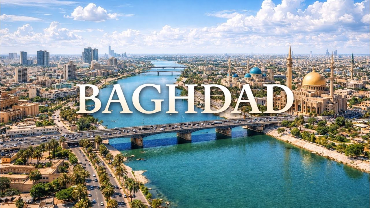 Baghdad City - Iraq 4k By Drone 2026