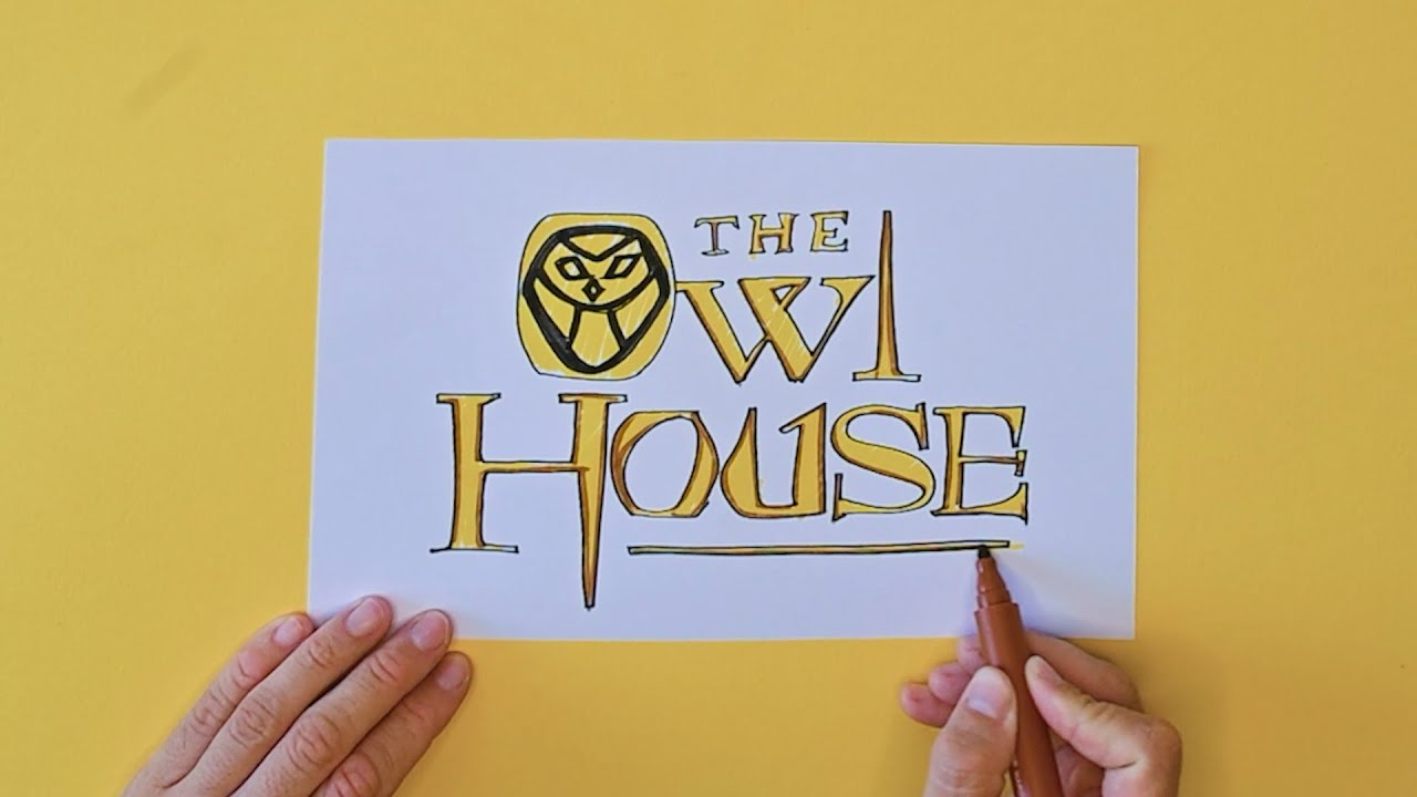 How to draw The Owl House logo