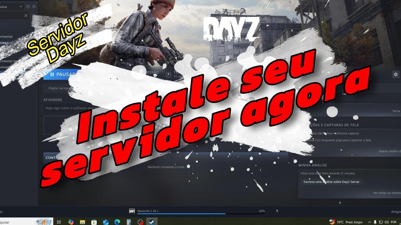 Como Criar Seu Próprio Servidor DayZ Local parte 01