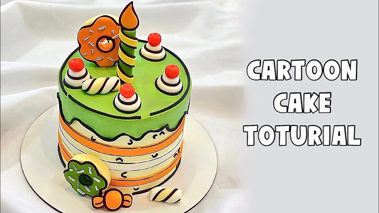 How to make Comic Cake Decorating｜Amazing Cake Making Tutorials｜Cake Decorating for Beginners