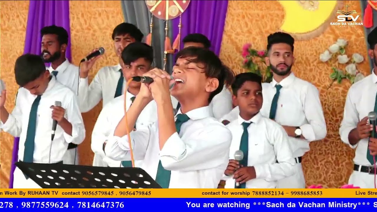 New Masih Song | Din Ajj Da Mubarak | Live Worship SDV Ministries