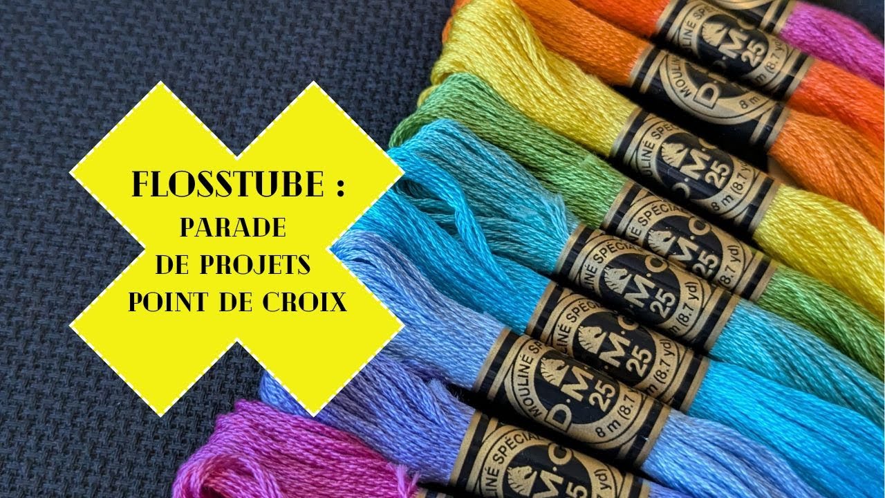 🪡Flosstube : Parade de Projets ! Bilan 2024 et Projets 2025 !