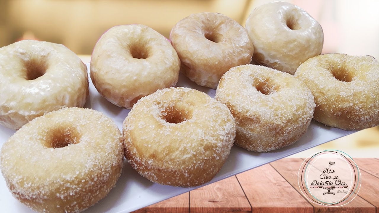MASA PARA DONAS O ROSQUILLAS PERFECTAS | HOMEMADE DONUTS RECIPE #recetadonas #rosquillas #donuts