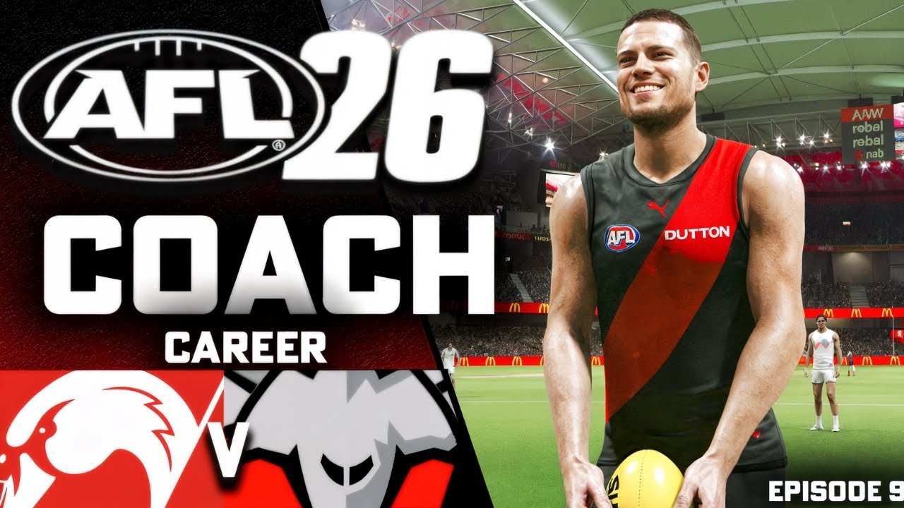 ROCKBOTTOM BOMBERS - AFL 26 Coach Career | Ep 9 - Essendon