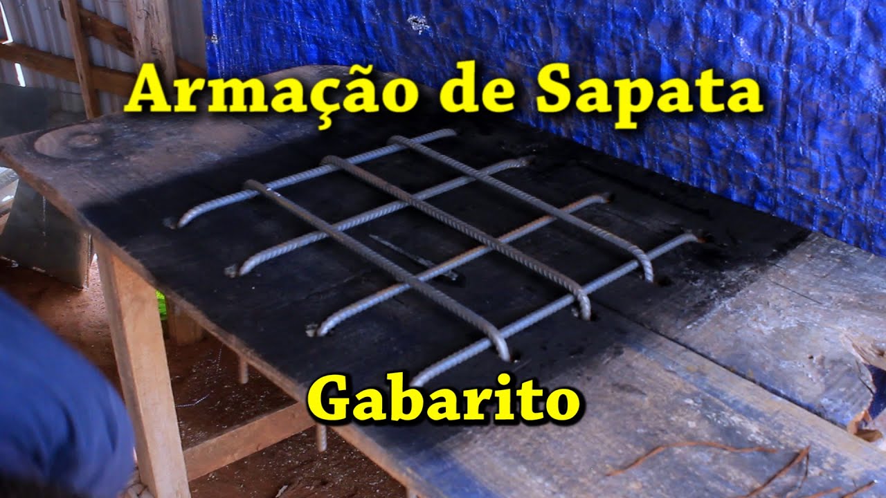 Gabarito para armar SAPATA