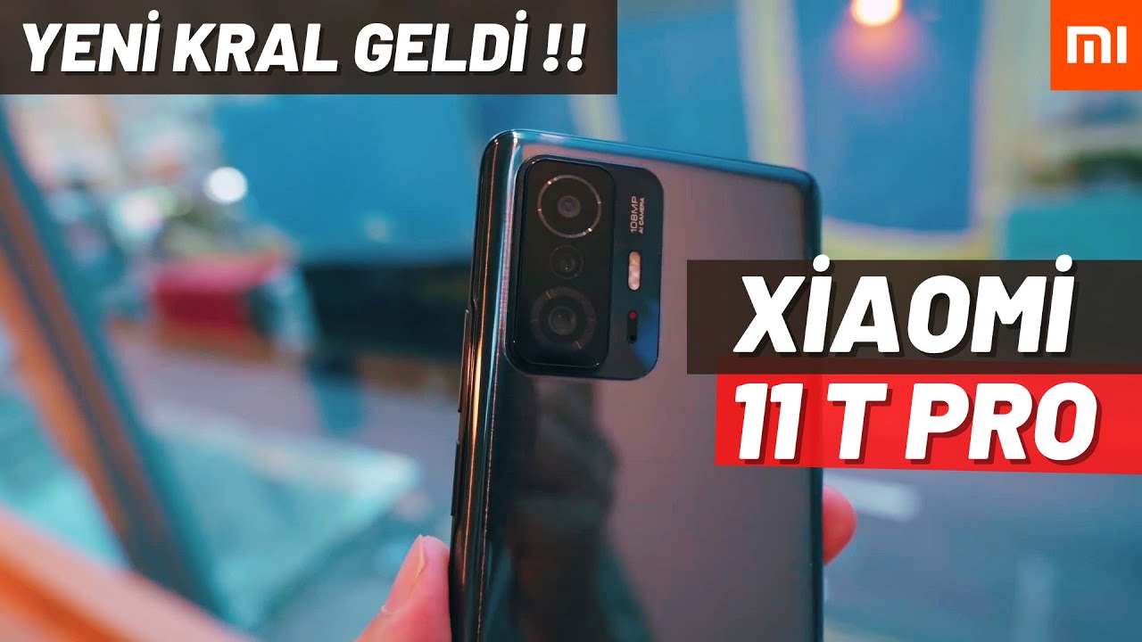 Türkiye'de İlk ! Xiaomi 11T Pro Detaylı İnceleme - 6 Dk da %50 Şarj Olan Telefon !