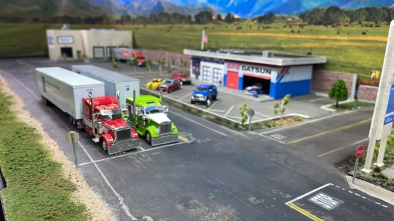 Get Ready for Jaw-Dropping Miniature Action! 1/64 scale Semi Trucks Stop Motion Madness!