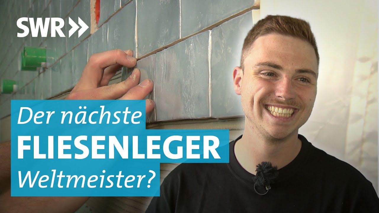 Yannic verteidigt für Deutschland den Titel bei der Fliesenleger-WM in Shanghai