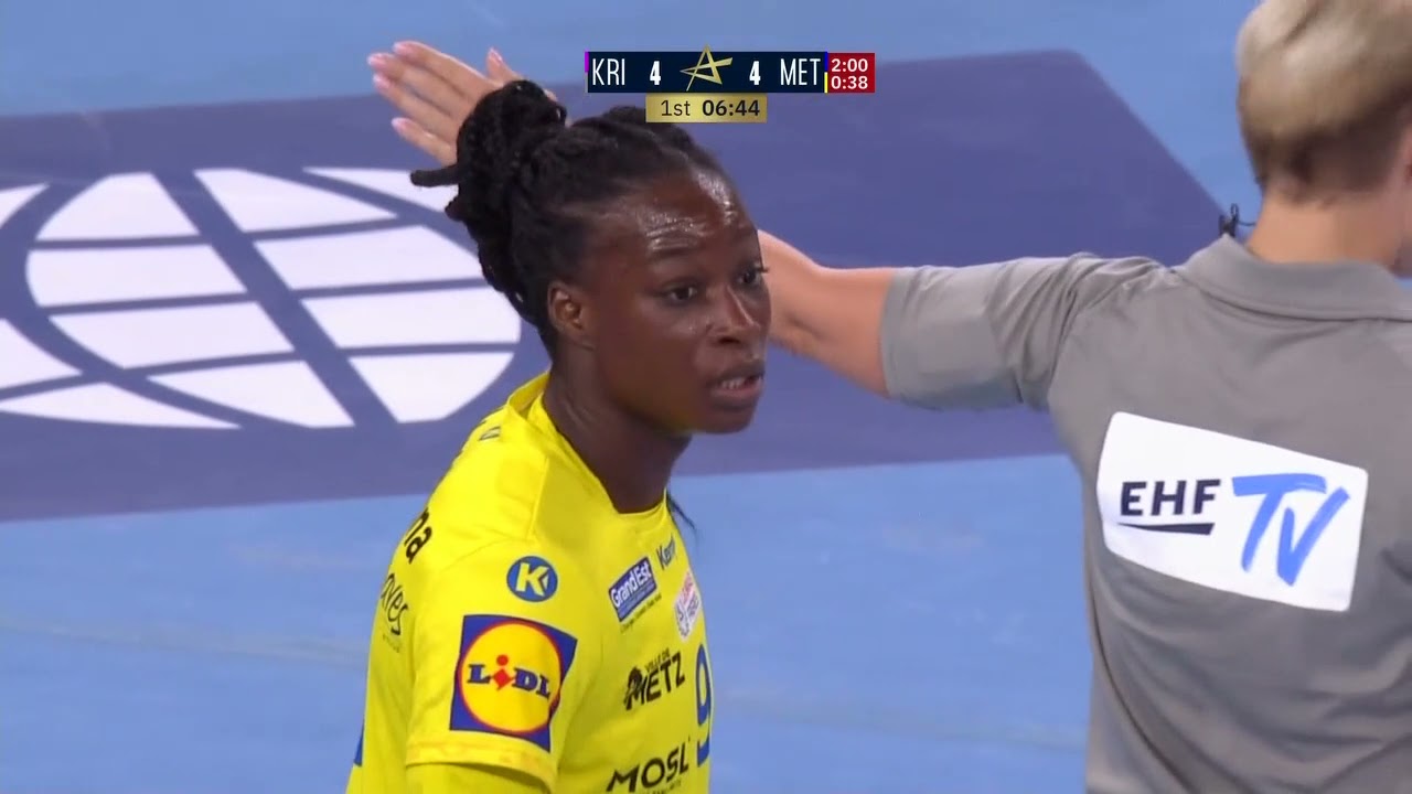 Krim Mercator Ljubljana vs Metz Handball Champions liague Feminino 21/22