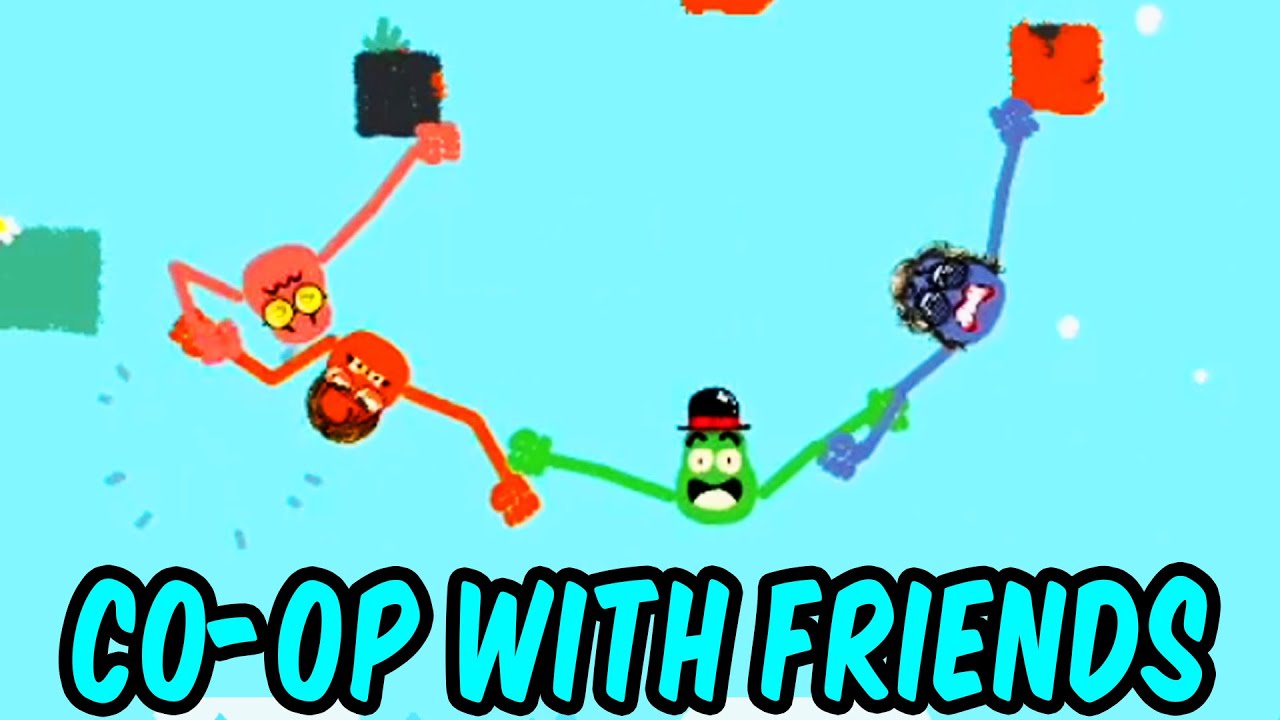 Teo and friends play this silly co-op game