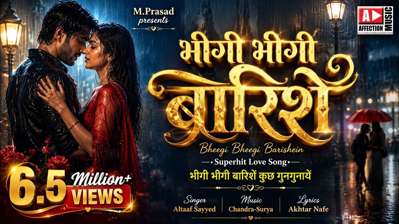 Bheegi Bheegi Baarishein Altaaf Sayyed & Chandra-Surya | Love Song | Affection Music Records