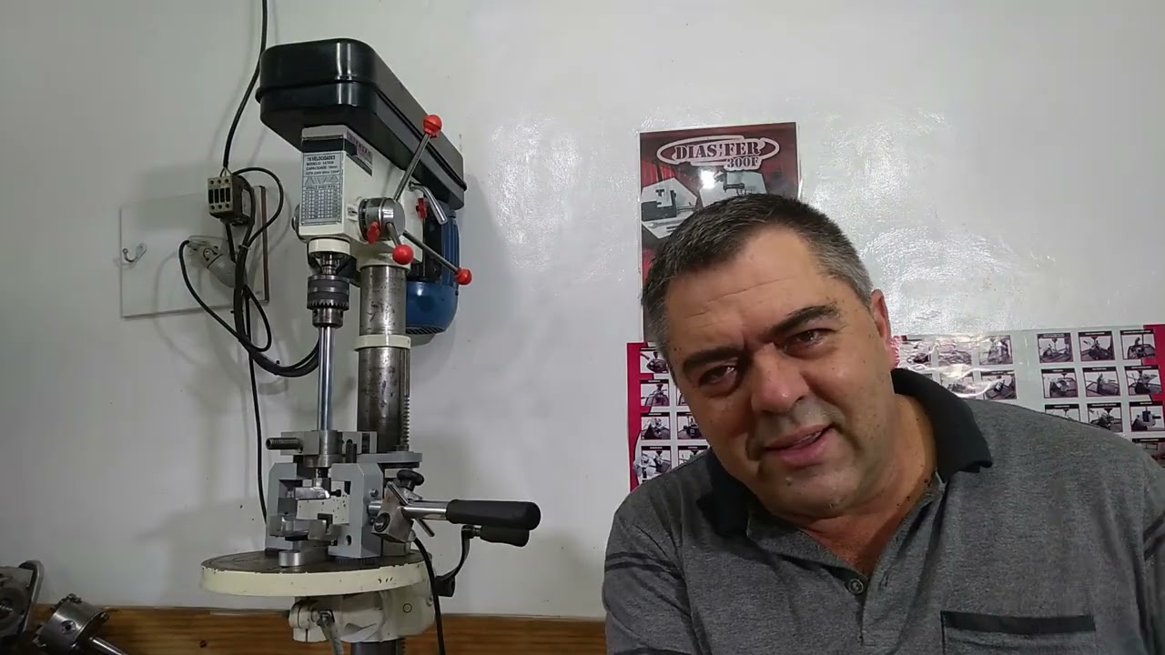 COMO TURBINAR SUA FURADEIRA DE BANCADA  PARA ASSENTAR ROLAMENTO...