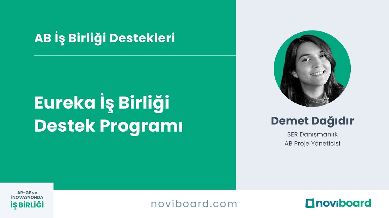 AB Ar-Ge İş Birliği Destekleri 01 - Eureka