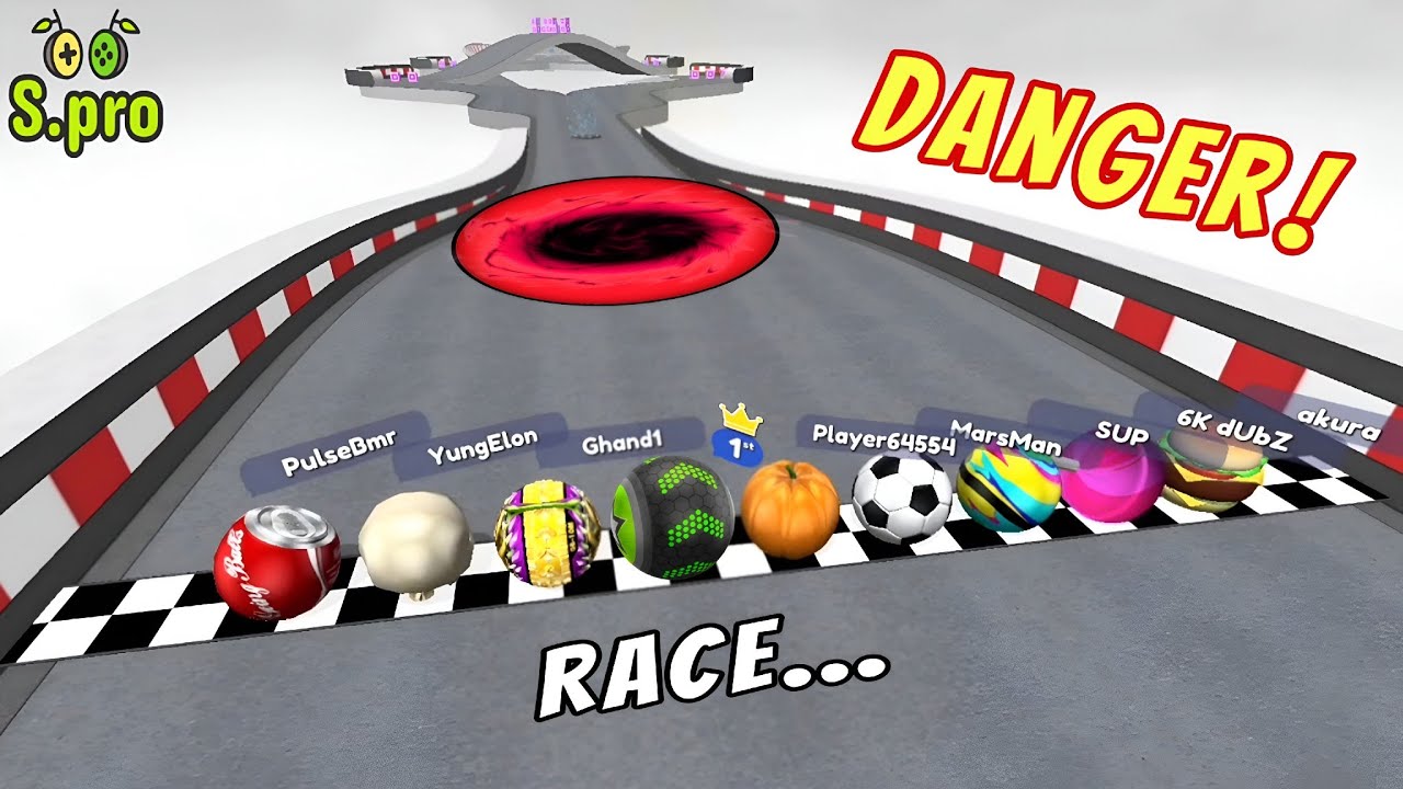 Going Balls - Speedrun Epic Race 520 ᯓ⚽︎ #goingballs #gameplay #marblesrace