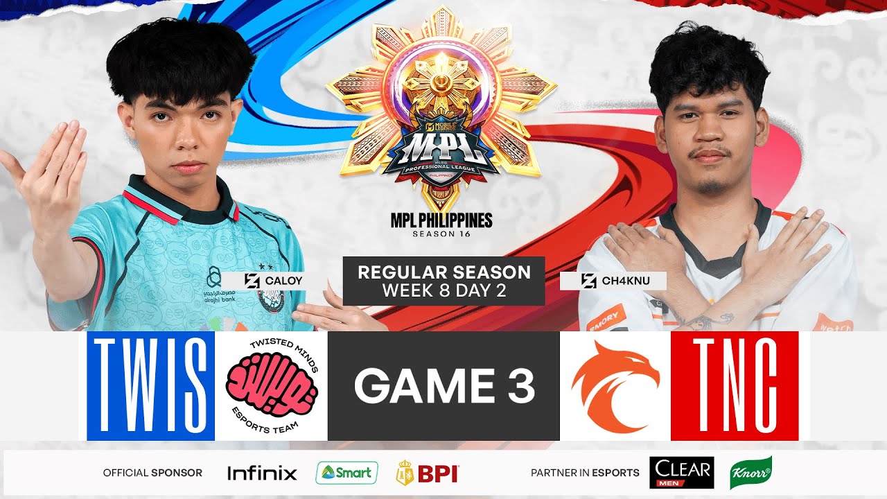 MPL PH S16 — W8D2 — TNC против TWIS ИГРА 3