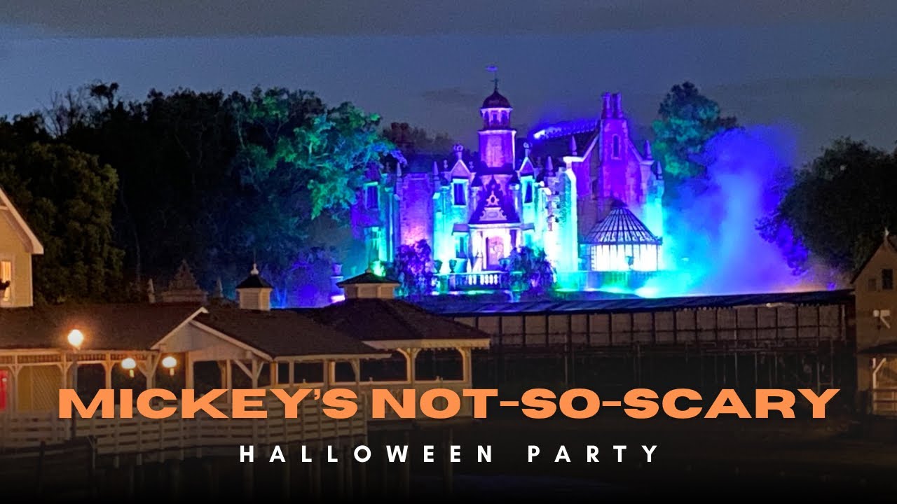 Battling the Rain at Mickey's Not-So-Scary Halloween Party - August 2025