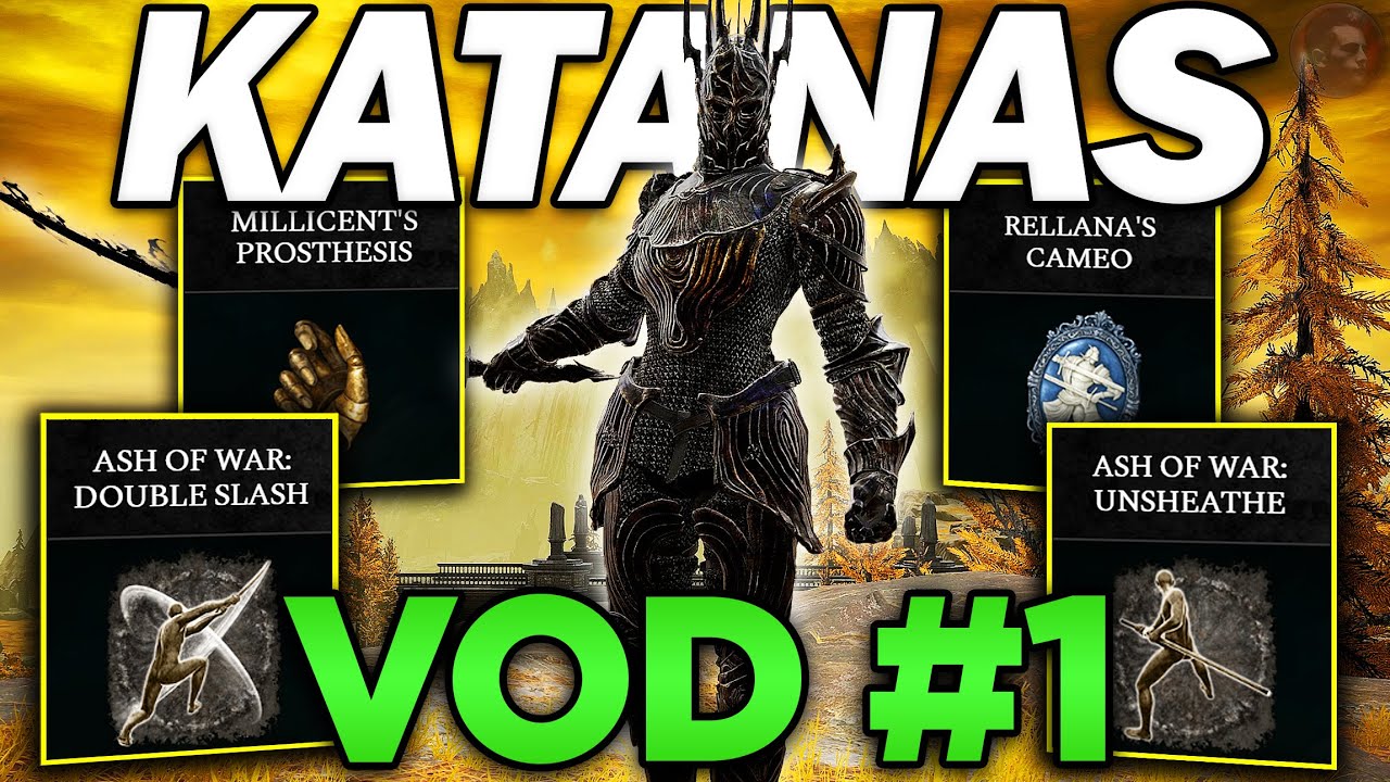 DESTROYING Elden Ring with the Most INSANE KATANA BUILD (pt.1)
