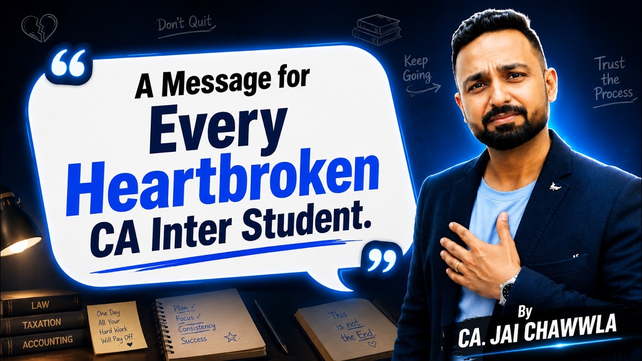 🎉 CA Inter Results 2026 Out! Pass or Fail? Watch This Before Your Next Step | CA Jai Chawwla