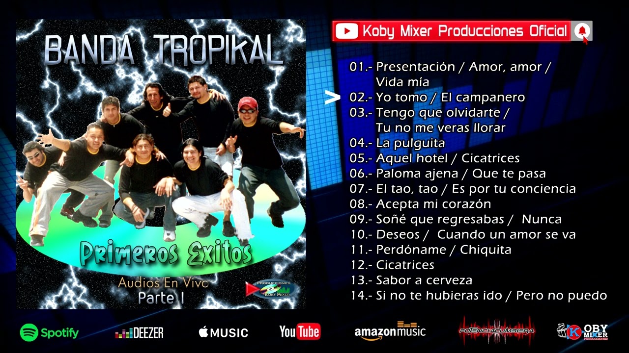Primeros Exitos Parte 1 - Banda Tropikal De Juan Brizuela - FULL DISCO
