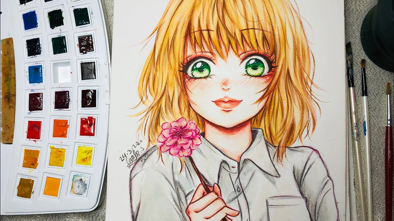 تحدّي رسم ناهو || Drawing NAHO from Orange