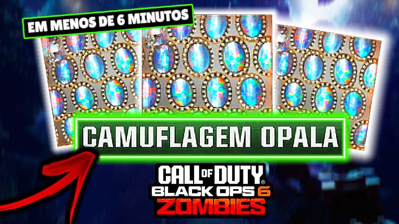 A estratégia *MAIS RÁPIDA* para OPALA no Zombies do Black Ops 6! BO6 GLITCHES! BO6 ZOMBIES GLITCH