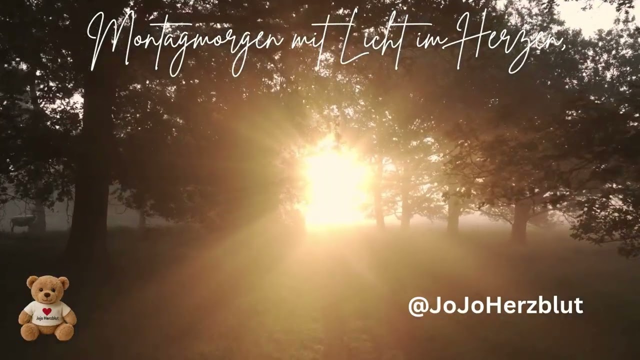 Montagmorgen mit Licht im Herzen – JoJoHerzblut ☀️