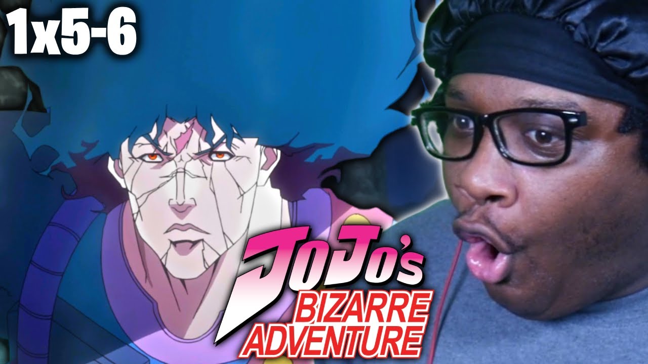 JOJO HATER Reacts to JoJo's Bizarre Adventure (FIRST TIME) | 1x5-6