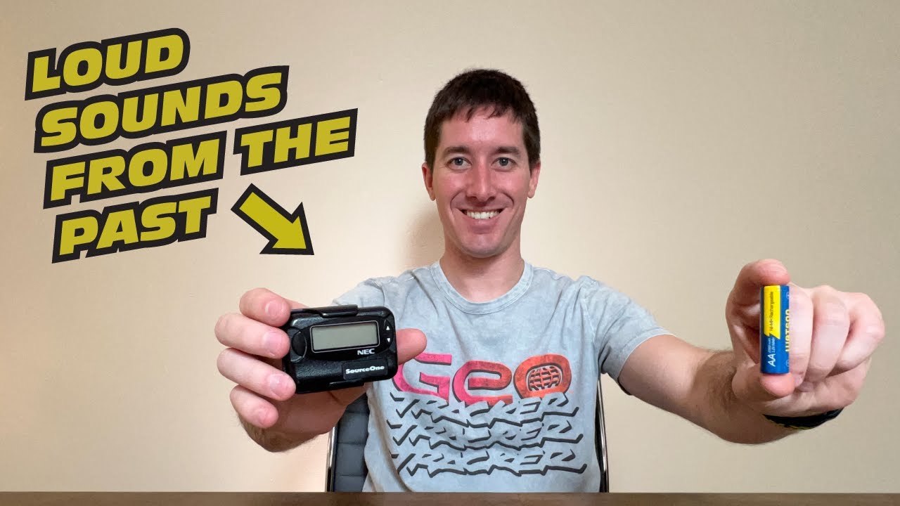 This NEC Pager Could Wake The Dead With Its Beeper