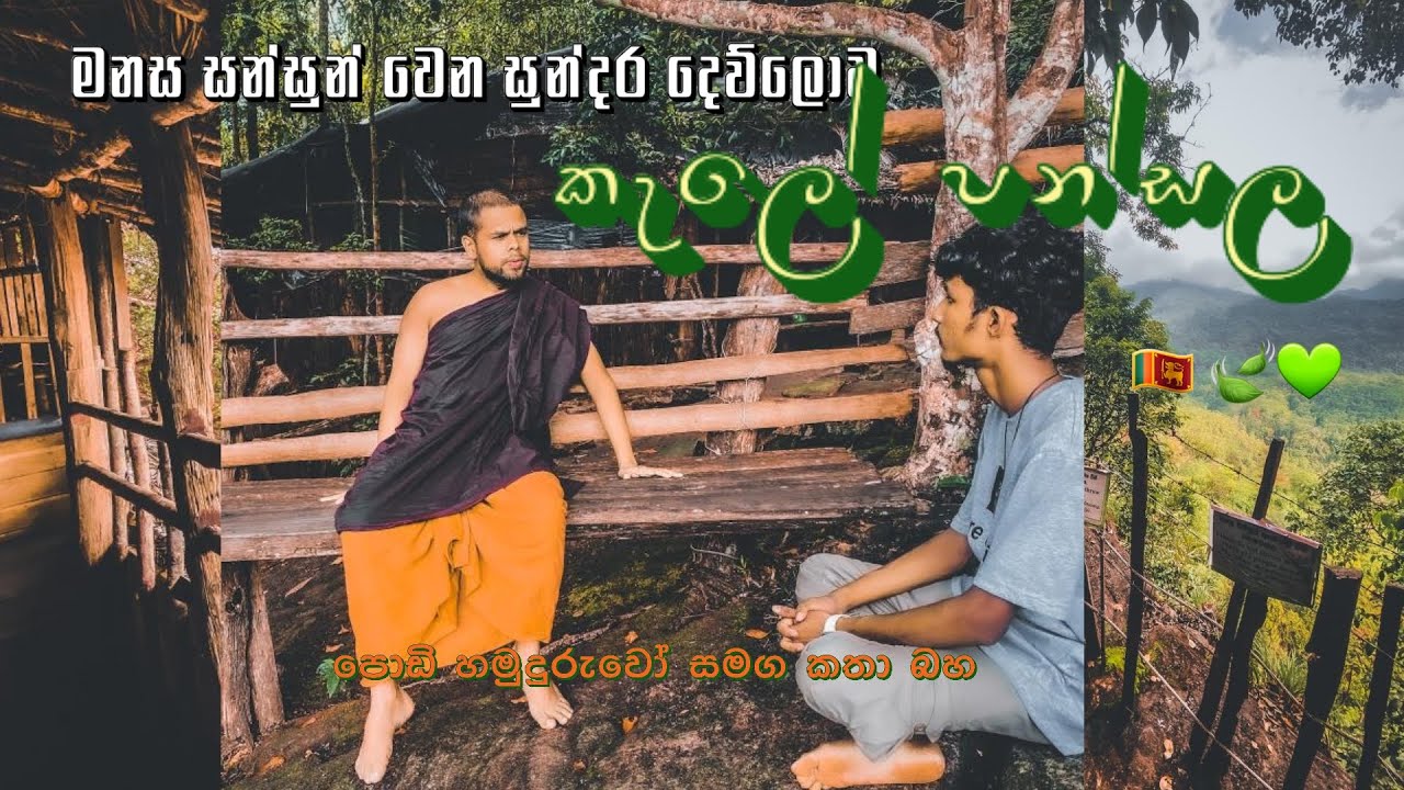 කැලේ පන්සල/kale pansala srilanka 💚🌸#clicknaween