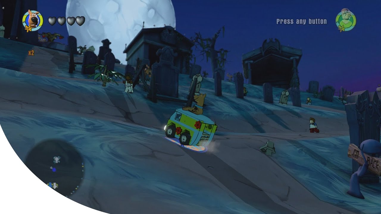 LEGO Dimensions - Scooby Doo World - Open World Free Roam Gameplay