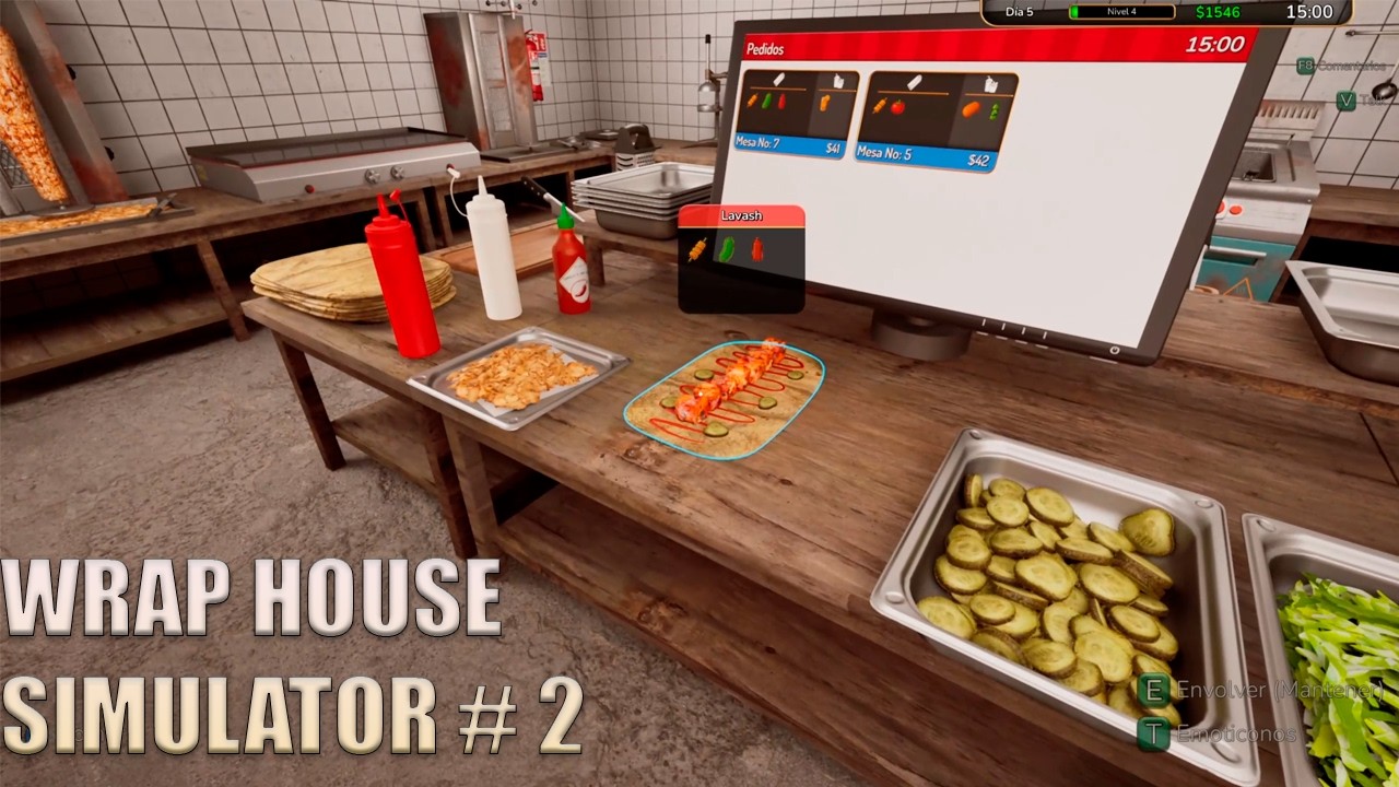CREAMOS EL MONOPOLIO DE LOS KEBABS!. WRAP HOUSE SIMULATOR #2