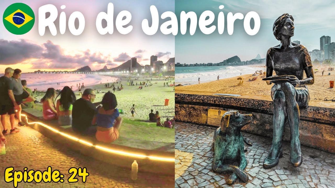 I Spent the Night at LEME BEACH, and This is What I Found! 🇧🇷: EP24