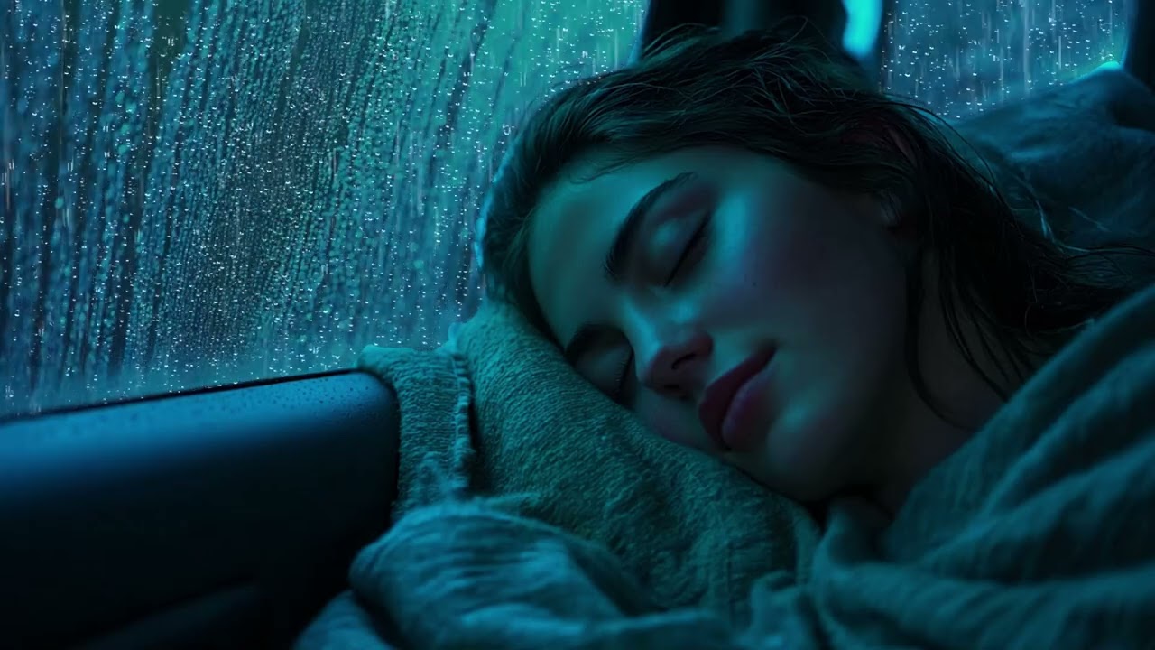 Heavy Rain Sounds at Night 🌙🌧 | Perfect Ambience for Deep Sleep & Relaxation