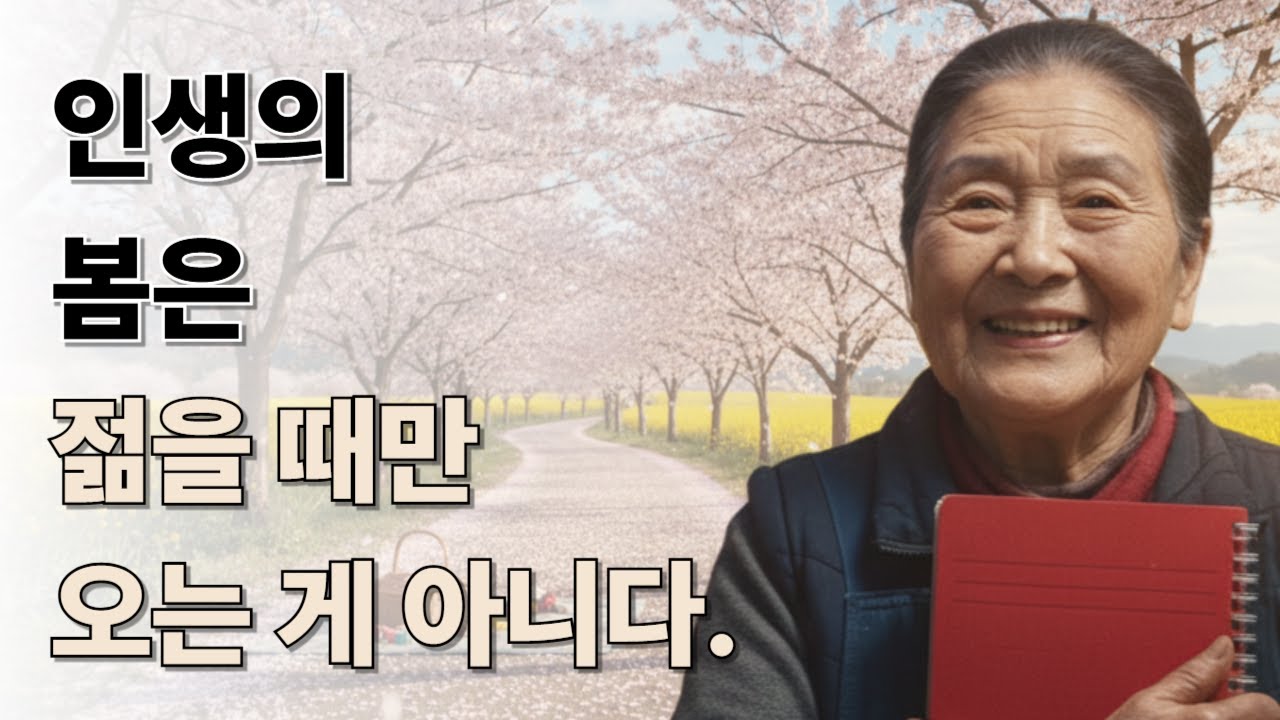 72세 인생의 봄은 젊을때만 오는게 아니다.