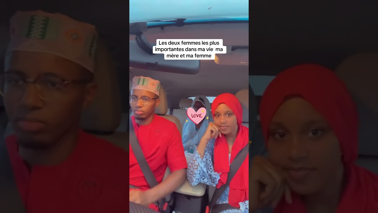 Les deux femmes les plus importantes dans ma vie : ma mère et ma femme