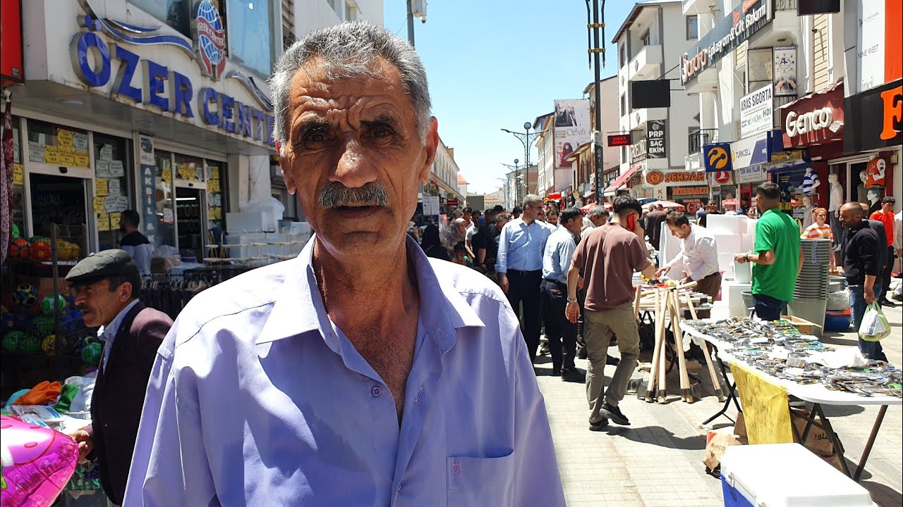 Ağrı'da bayram öncesi alışverişi yoğunluğu
