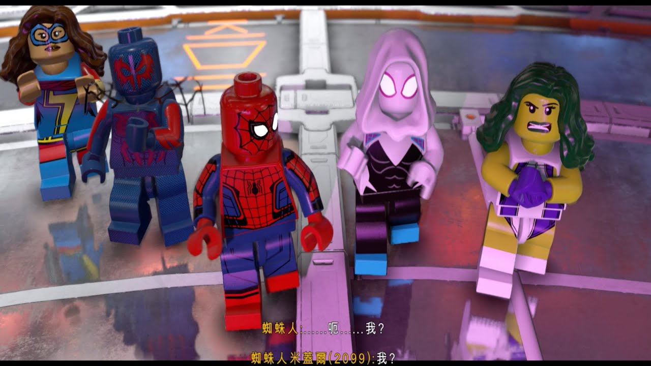 LEGO Marvel Super Heroes 2 PC Официальная китайская версия Часть 11: Сюрприз с симбиотом